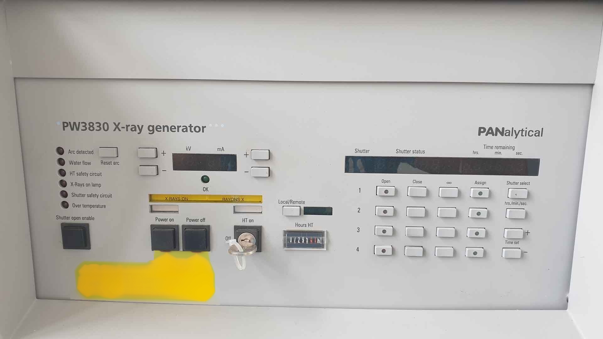 Photo Used PANALYTICAL PW3830 For Sale