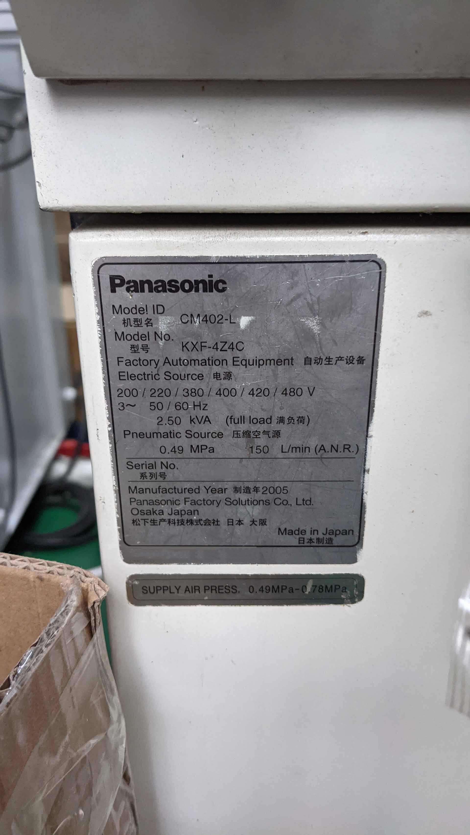 Photo Utilisé PANASONIC CM402L À vendre