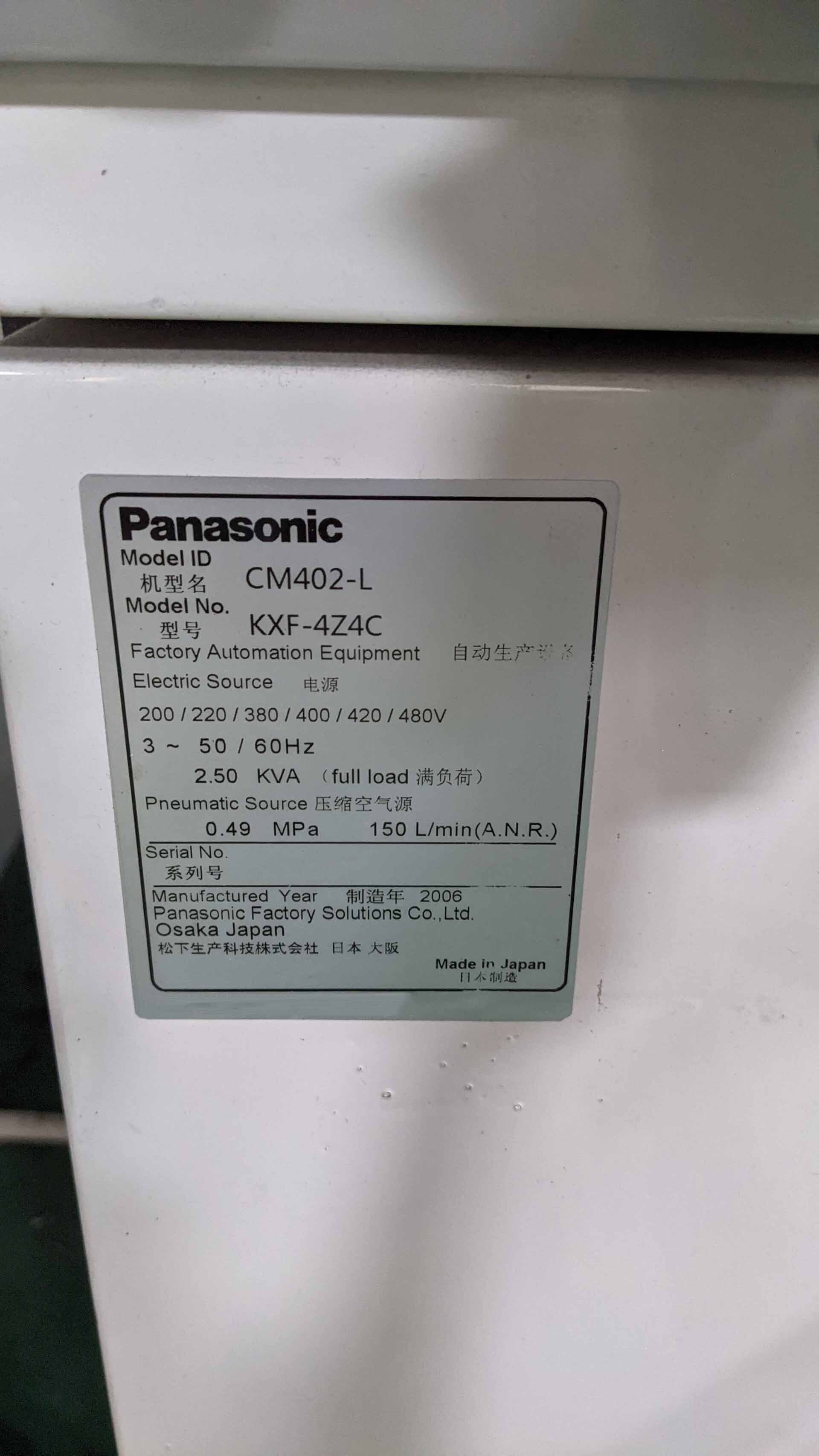 Photo Utilisé PANASONIC CM402L À vendre