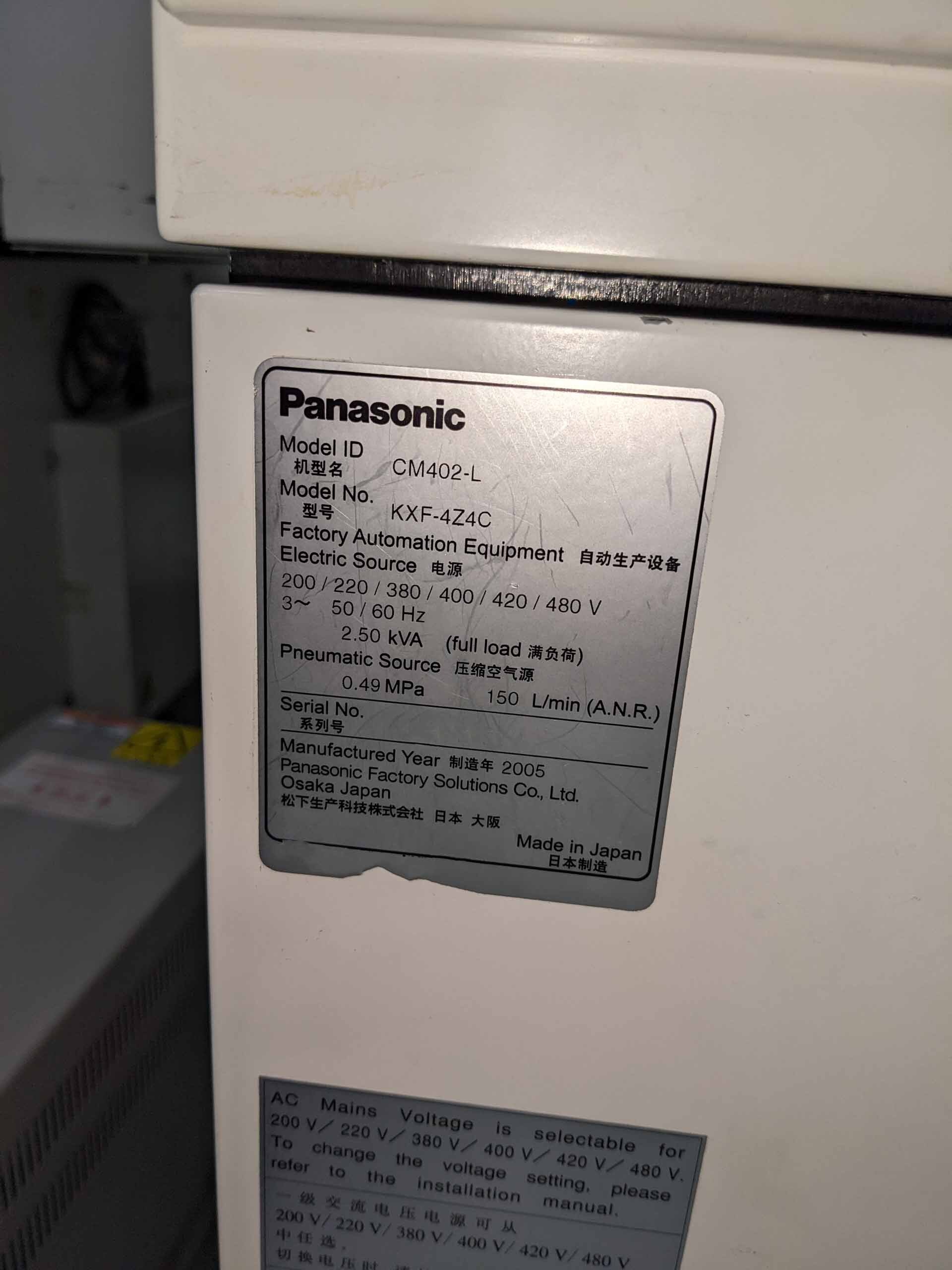 Photo Utilisé PANASONIC CM402L À vendre