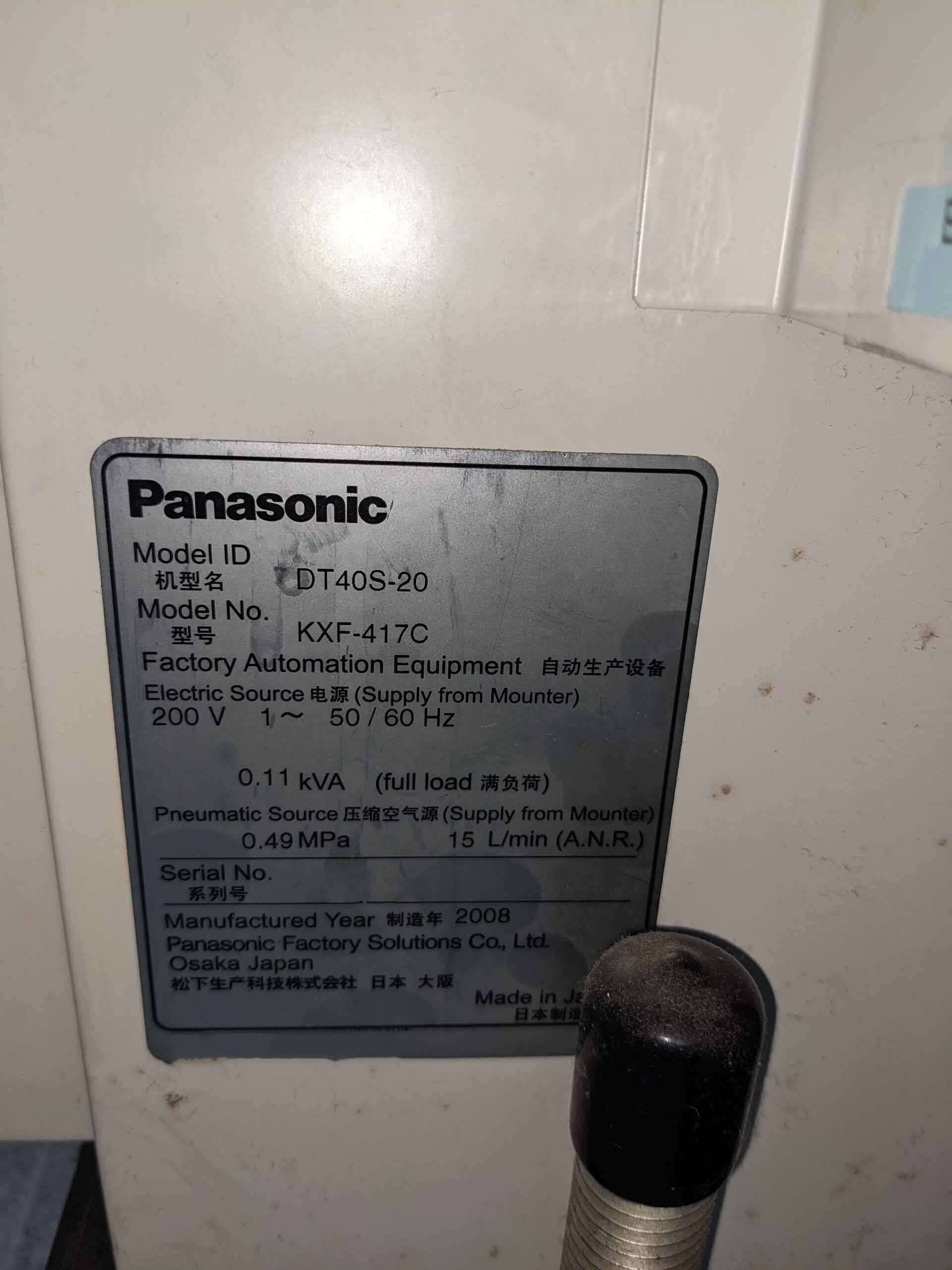 Photo Utilisé PANASONIC DT401-F À vendre