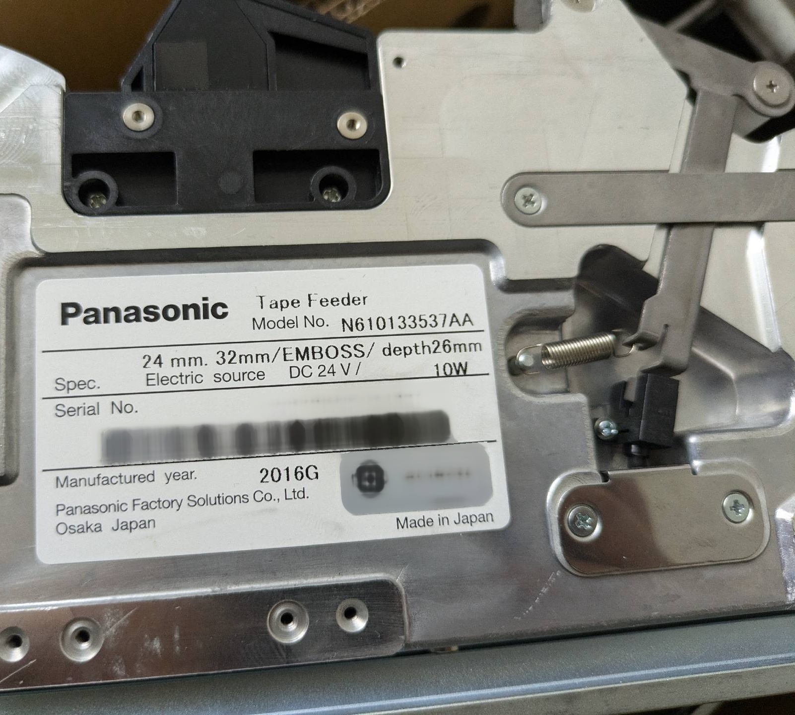 사진 사용됨 PANASONIC Lot of feeders 판매용