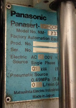 Photo Utilisé PANASONIC NM-2332A À vendre