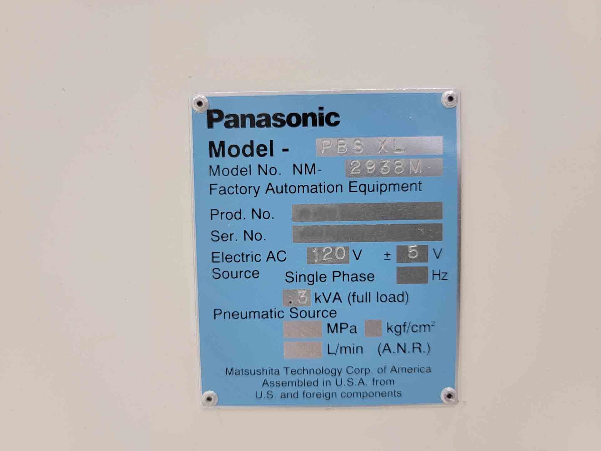 Photo Utilisé PANASONIC NM-2938M À vendre