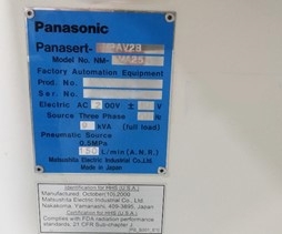 Photo Utilisé PANASONIC Panasert MPAV2B NM-MA25A À vendre