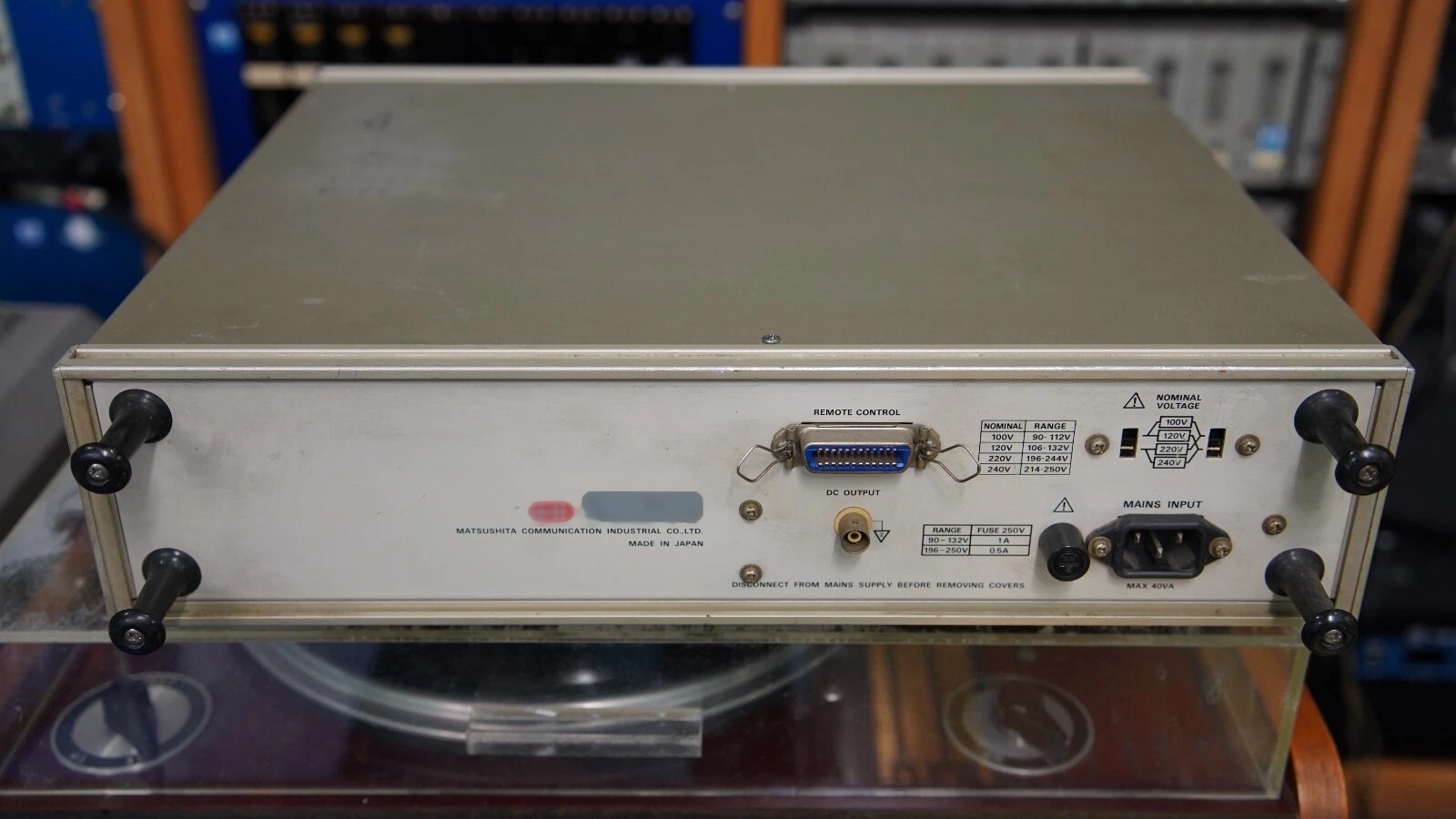 사진 사용됨 PANASONIC VP-7721A 판매용