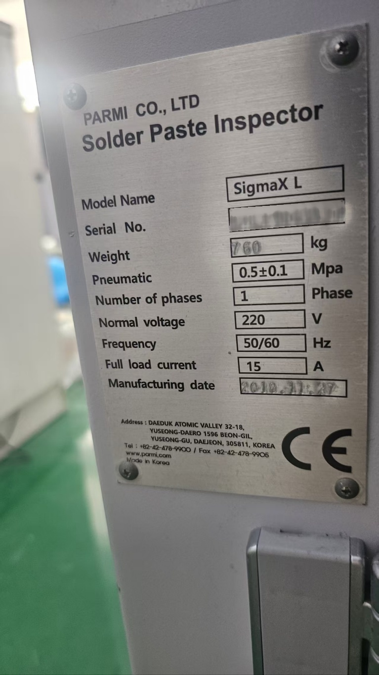 Foto Verwendet PARMI Sigma XL Zum Verkauf