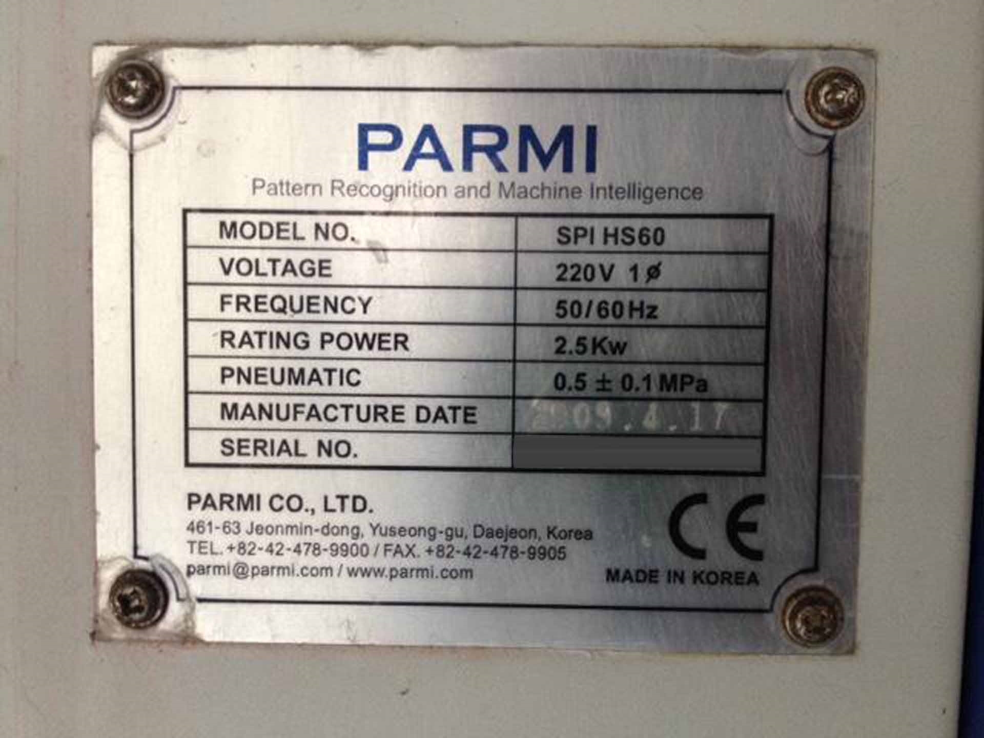图为 已使用的 PARMI SPI HS60 待售
