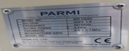 Photo Used PARMI SPI HS60 For Sale