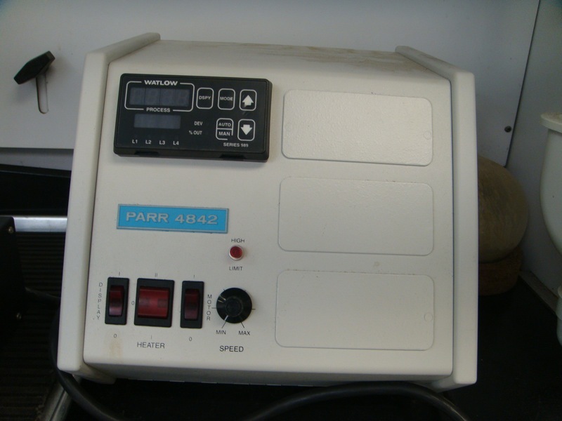 Photo Used PARR INSTRUMENT 4842 For Sale