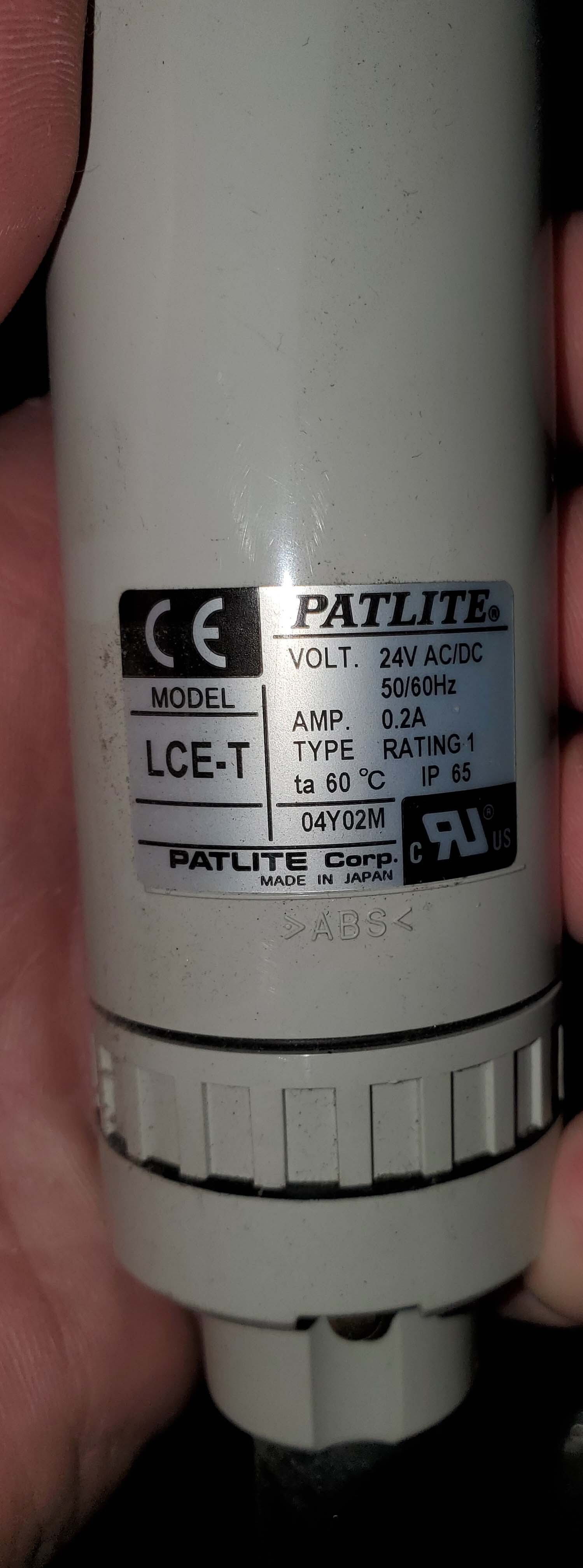 Photo Used PATLITE LCE-T For Sale