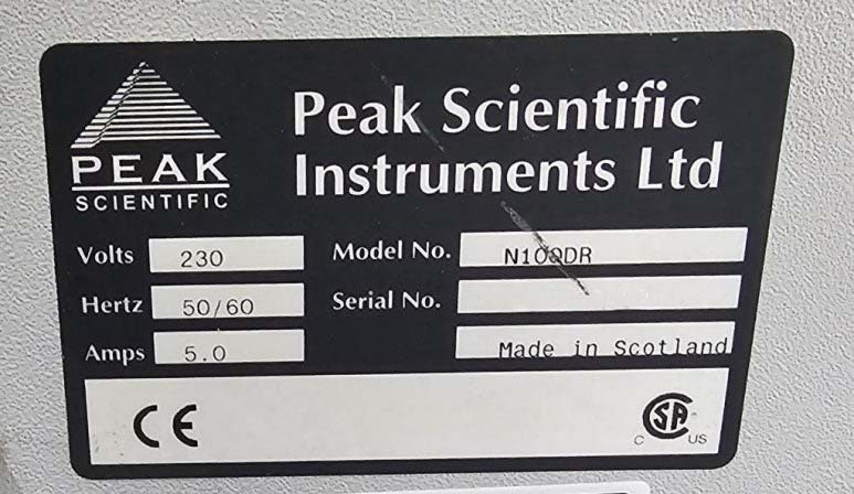 图为 已使用的 PEAK SCIENTIFIC N100DR 待售
