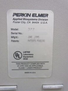 PERKIN ELMER / ABI Prism 377 #185552