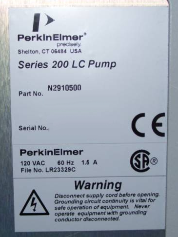 圖為 已使用的 PERKIN ELMER 200 待售