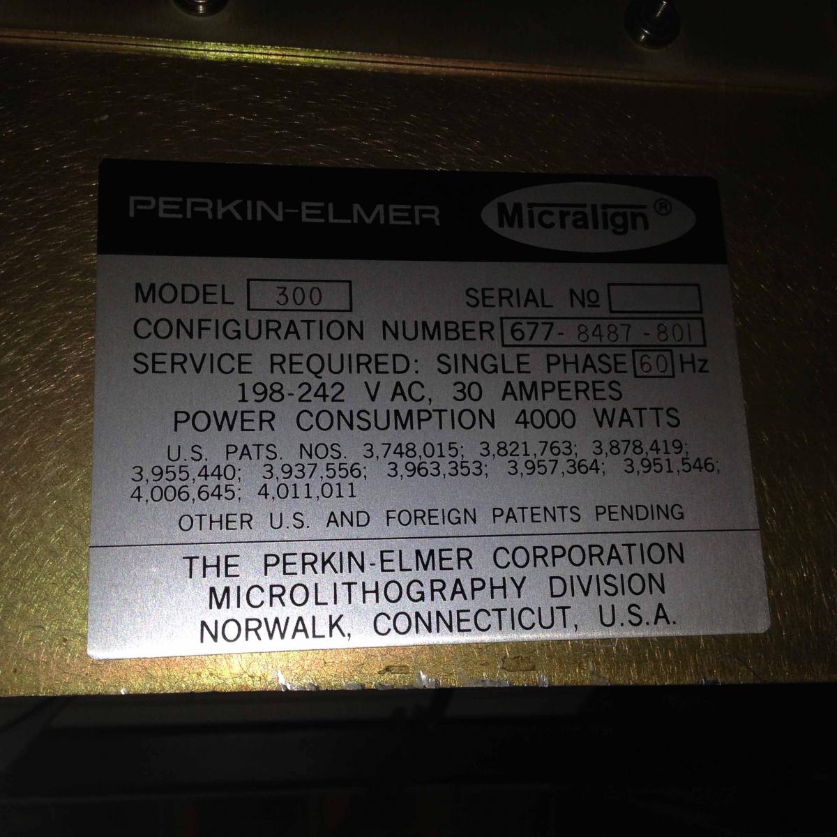 Photo Used PERKIN ELMER 300 For Sale