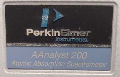 Photo Used PERKIN ELMER AAnalyst 200 For Sale