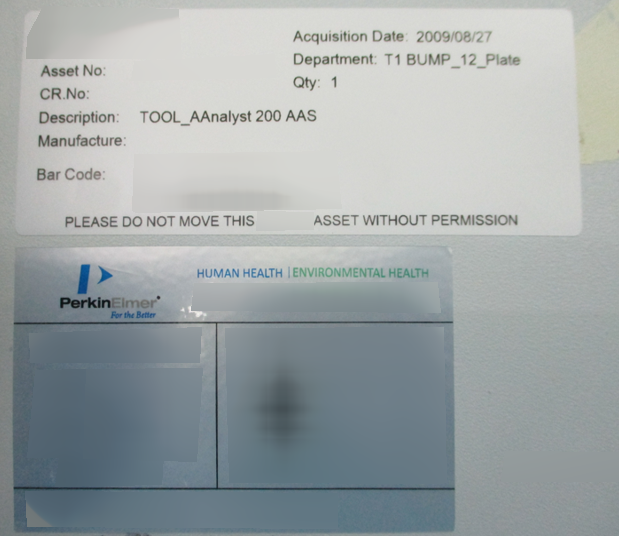 Photo Utilisé PERKIN ELMER AAnalyst 200 À vendre