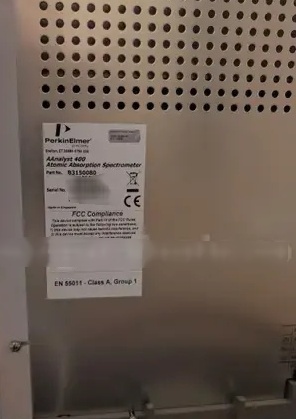 사진 사용됨 PERKIN ELMER AAnalyst 400 판매용