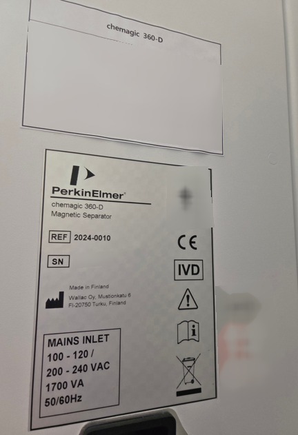 Foto Verwendet PERKIN ELMER Chemagic 360-D Zum Verkauf