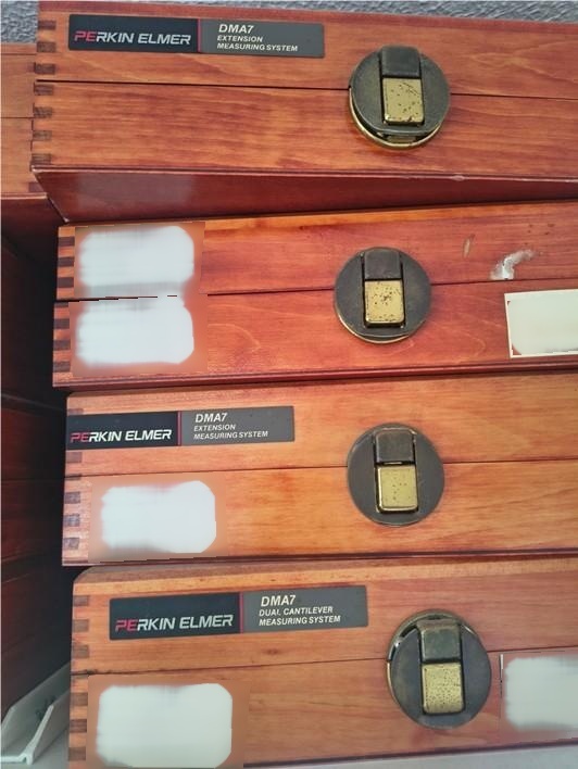 Photo Used PERKIN ELMER DMA 7 For Sale