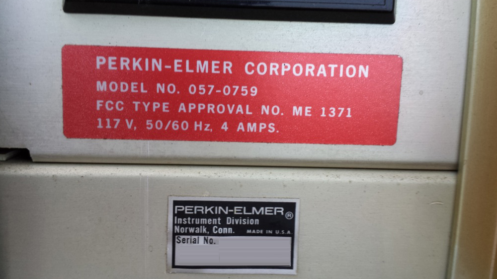 圖為 已使用的 PERKIN ELMER EDL 待售