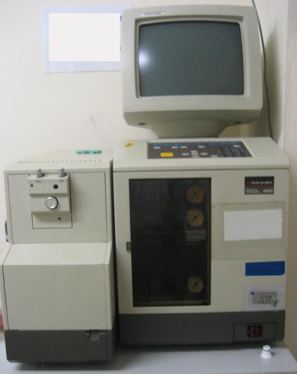 Photo Used PERKIN ELMER GC 8420 For Sale