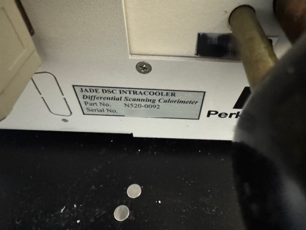 图为 已使用的 PERKIN ELMER Jade DSC 待售