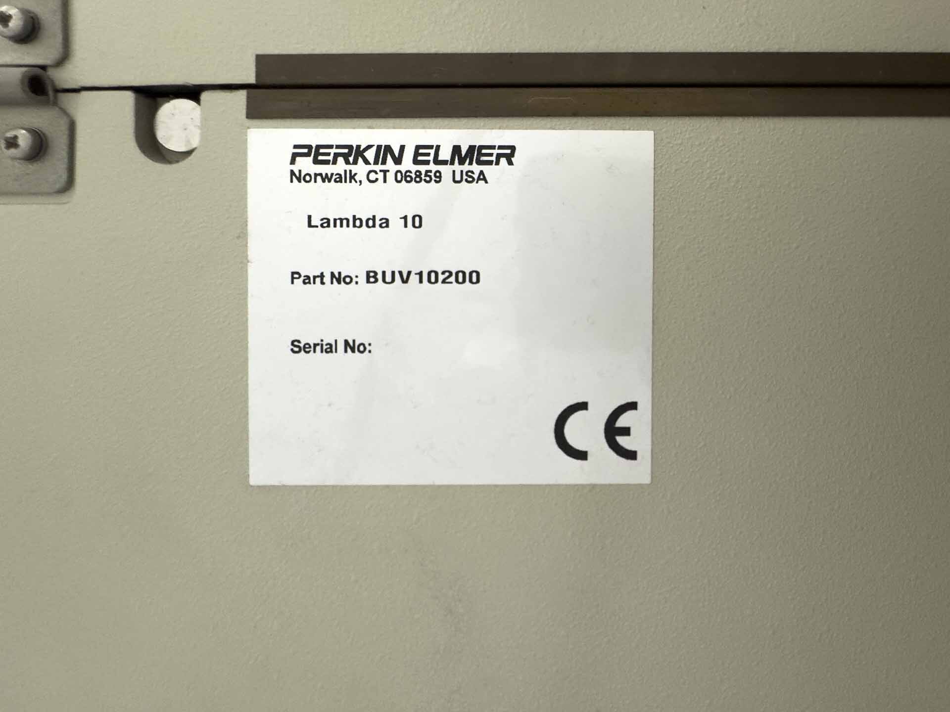 사진 사용됨 PERKIN ELMER Lambda 10 판매용