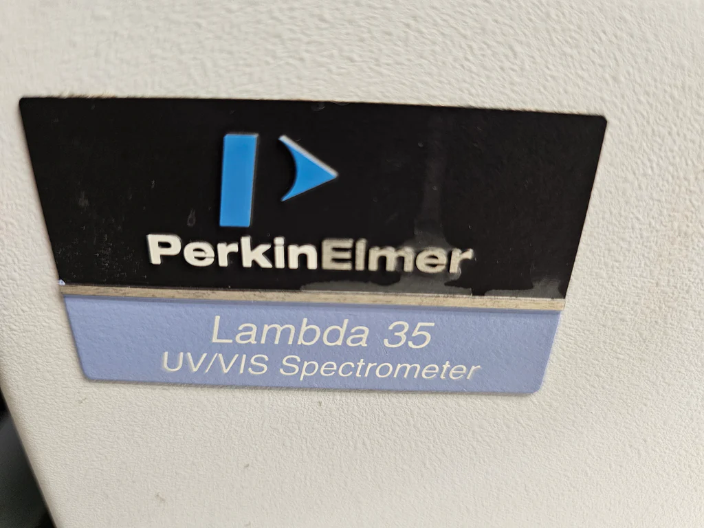 사진 사용됨 PERKIN ELMER Lambda 35 판매용