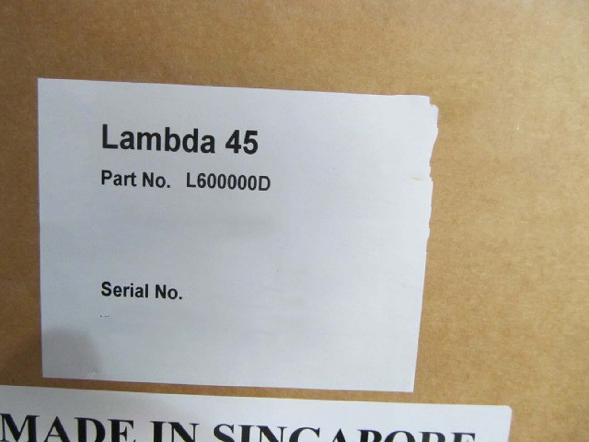 圖為 已使用的 PERKIN ELMER Lambda 45 待售