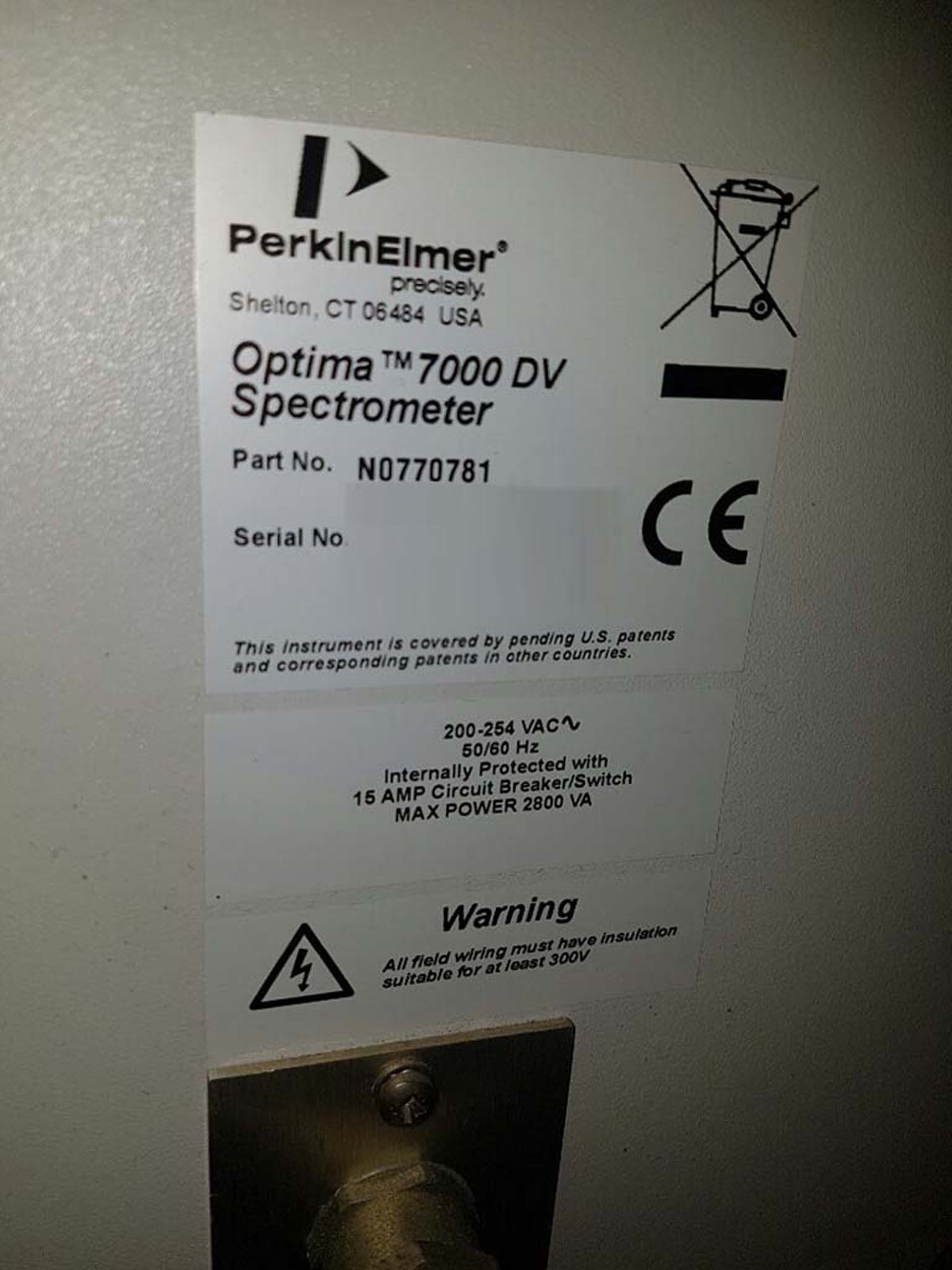 图为 已使用的 PERKIN ELMER Optima 7000 DV 待售