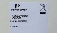 圖為 已使用的 PERKIN ELMER Optima 8000 待售