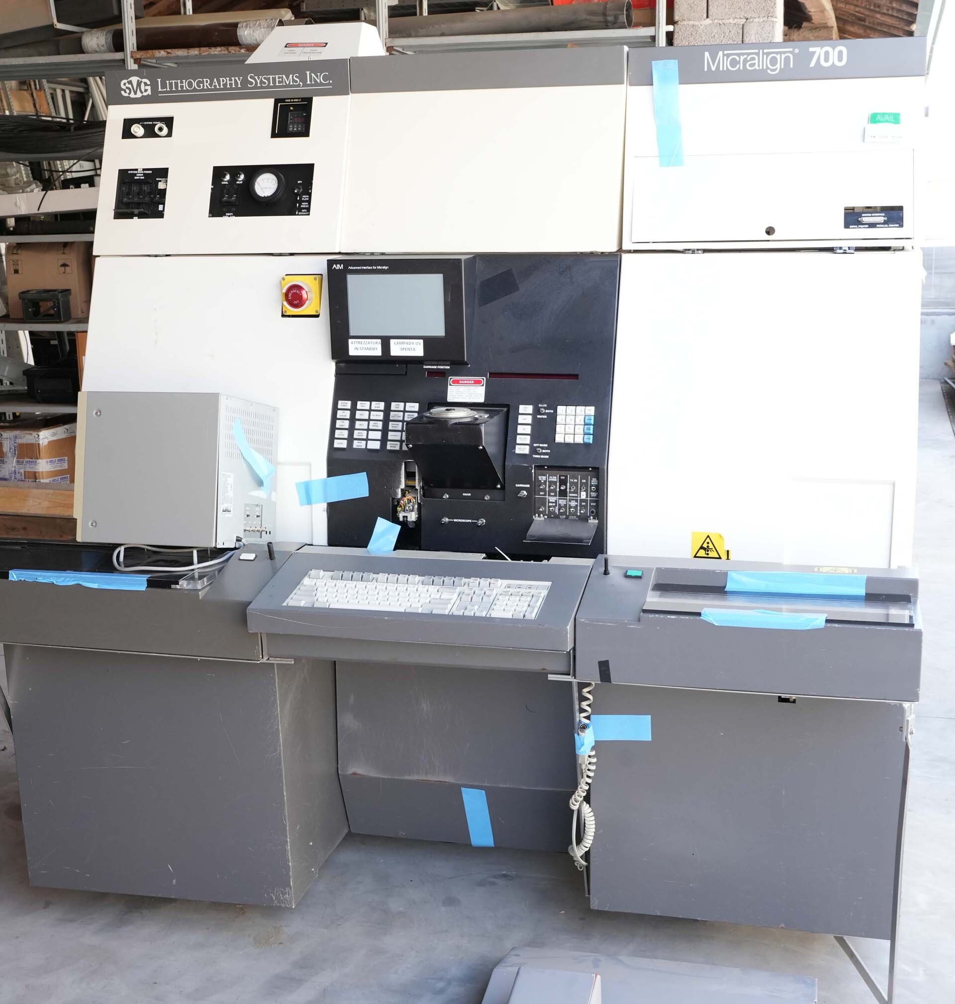 圖為 已使用的 SVG / PERKIN ELMER / ASML Micralign 700 待售