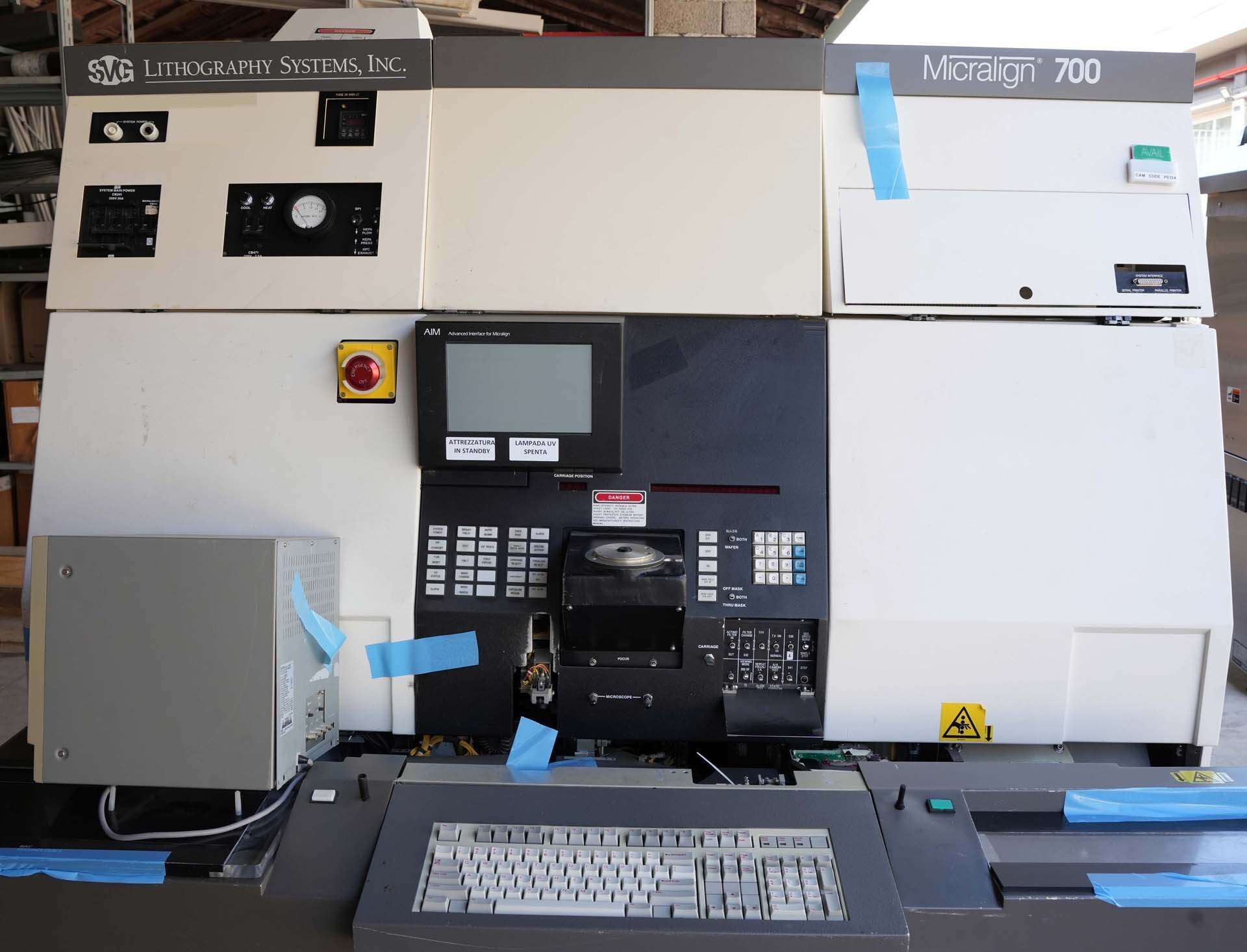 圖為 已使用的 SVG / PERKIN ELMER / ASML Micralign 700 待售