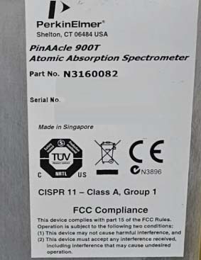사진 사용됨 PERKIN ELMER Pinaacle 900T 판매용