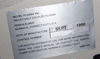 图为 已使用的 PERKIN ELMER Plasma 400 待售