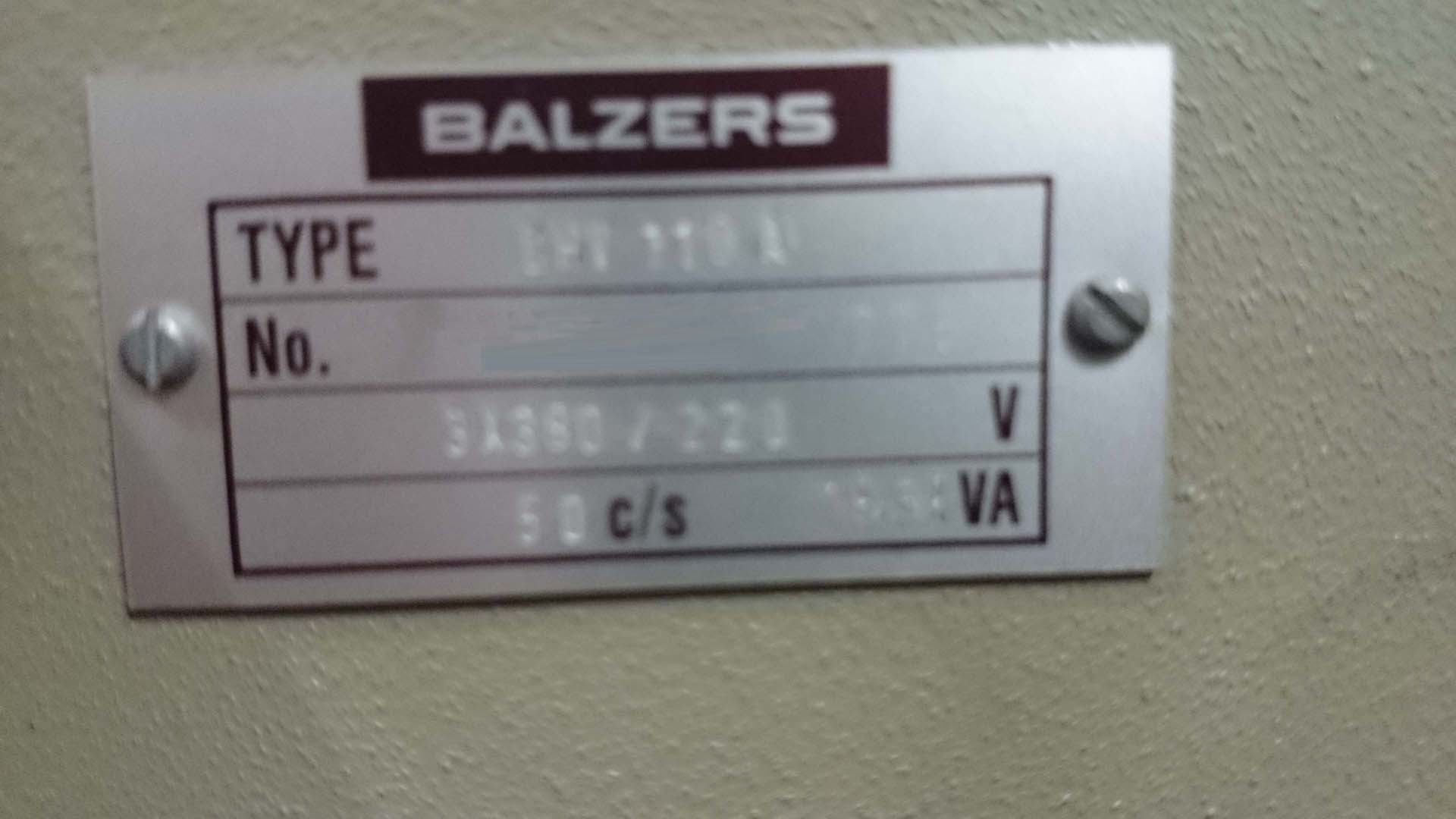 圖為 已使用的 BALZERS 760 待售