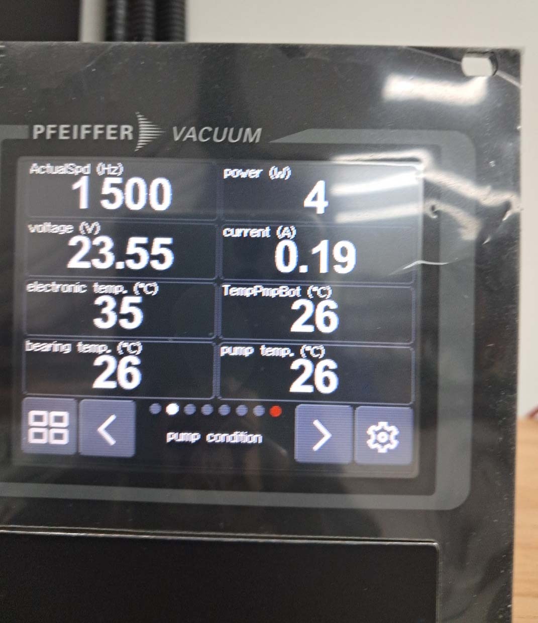 Photo Used PFEIFFER / BALZERS HiPace 80 For Sale