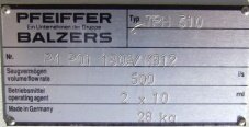 圖為 已使用的 PFEIFFER / BALZERS TCP 380 待售