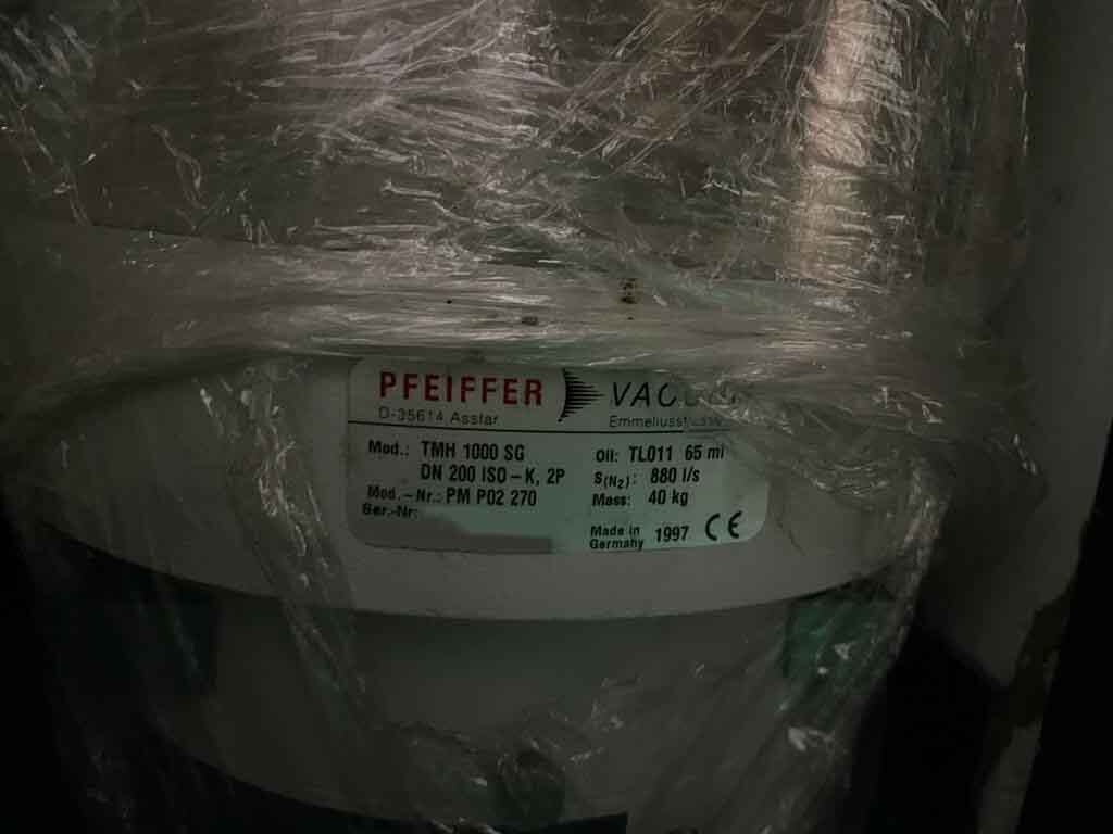 Photo Used PFEIFFER / BALZERS TMH 1000 SG For Sale