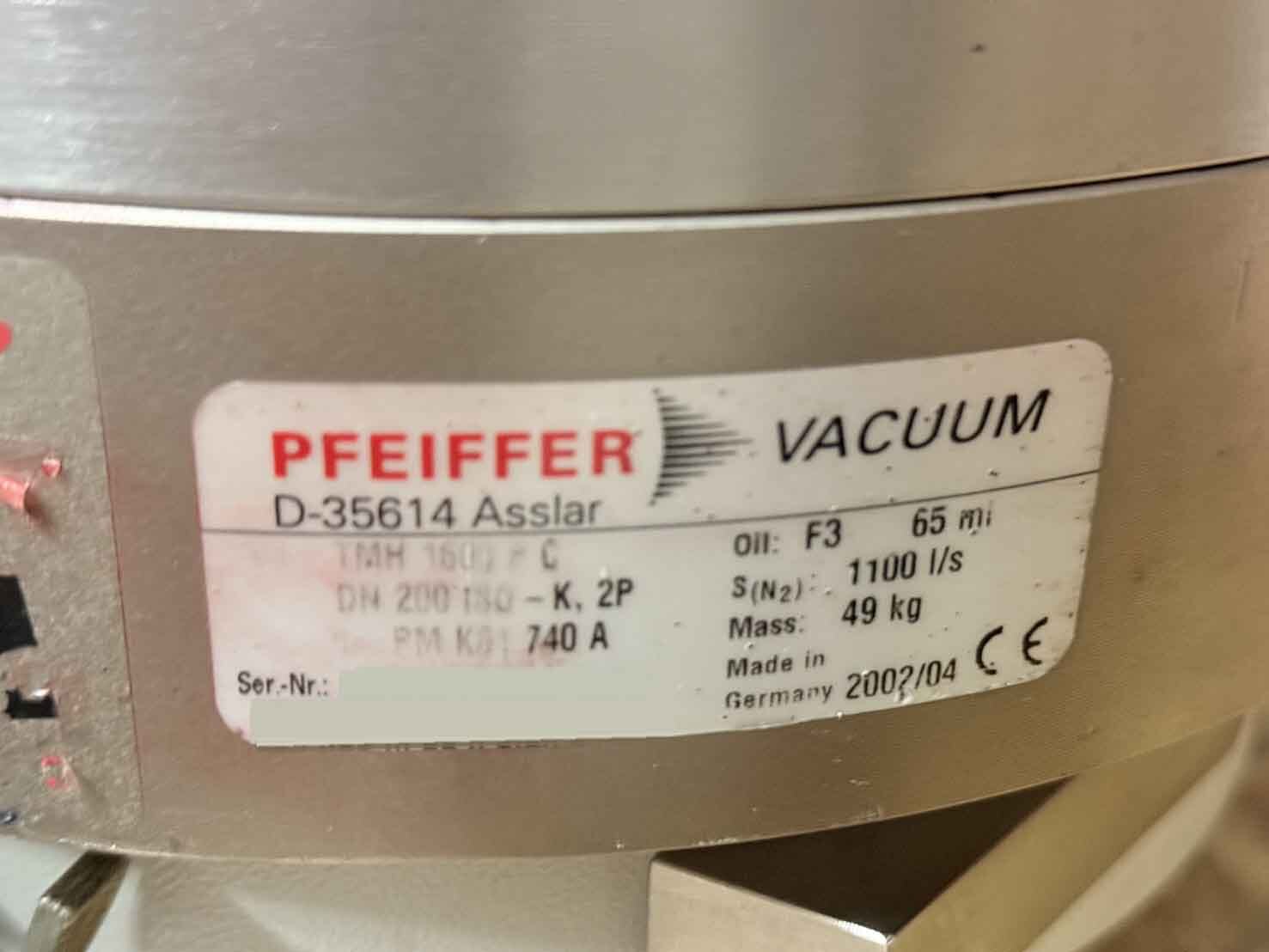 Photo Used PFEIFFER / BALZERS TMH 1600PC For Sale