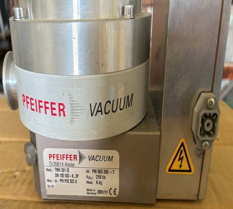 사진 사용됨 PFEIFFER / BALZERS TMH 261 IS 판매용