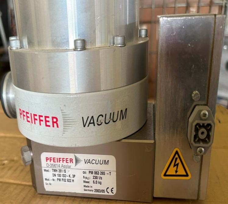 사진 사용됨 PFEIFFER / BALZERS TMH 261 IS 판매용