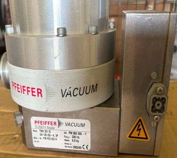 사진 사용됨 PFEIFFER / BALZERS TMH 261 IS 판매용