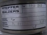 Photo Used PFEIFFER / BALZERS TPU 240 For Sale