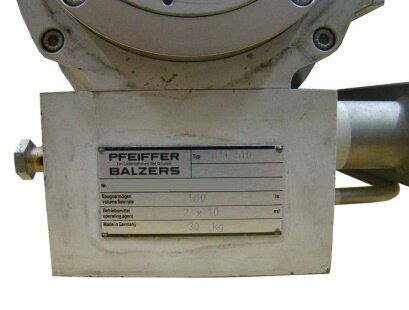 PFEIFFER / BALZERS TPU 510 #200506