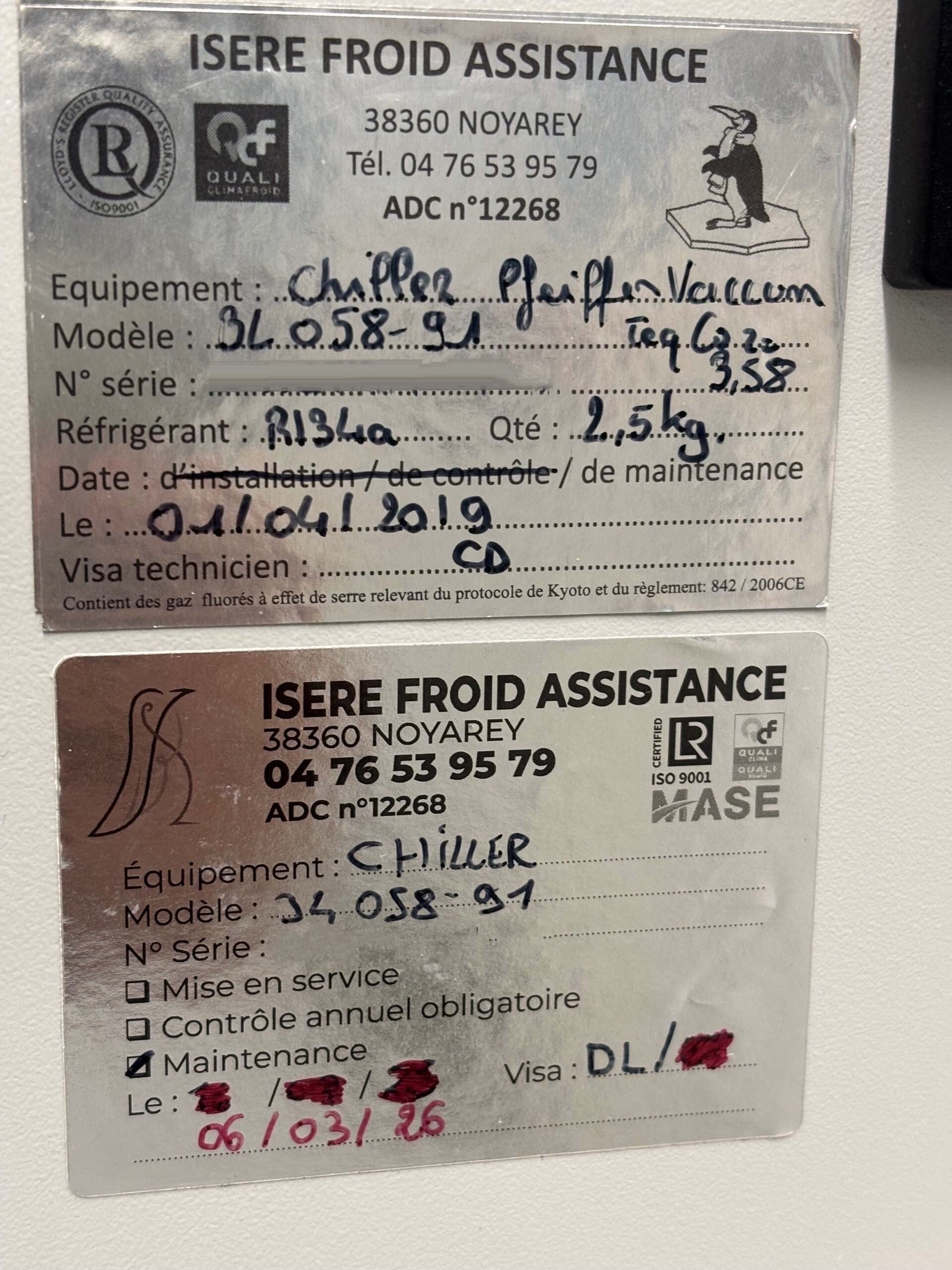 Photo Utilisé PFEIFFER D-35614 Asslar À vendre