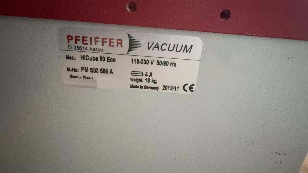フォト（写真） 使用される PFEIFFER Hicube 80 販売のために