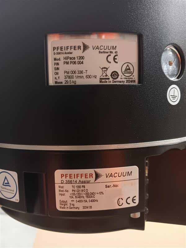 사진 사용됨 PFEIFFER HiPace 1200S 판매용