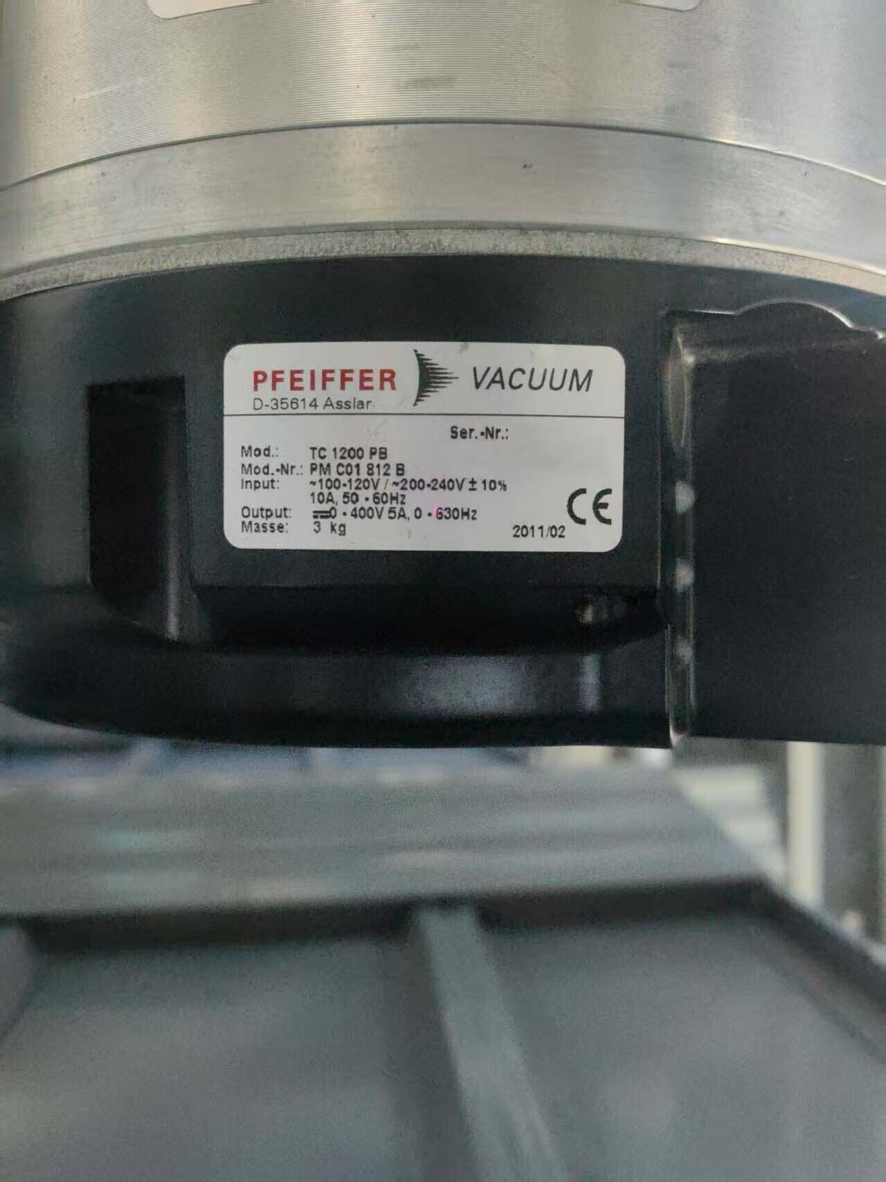 圖為 已使用的 PFEIFFER HiPace 1500U 待售